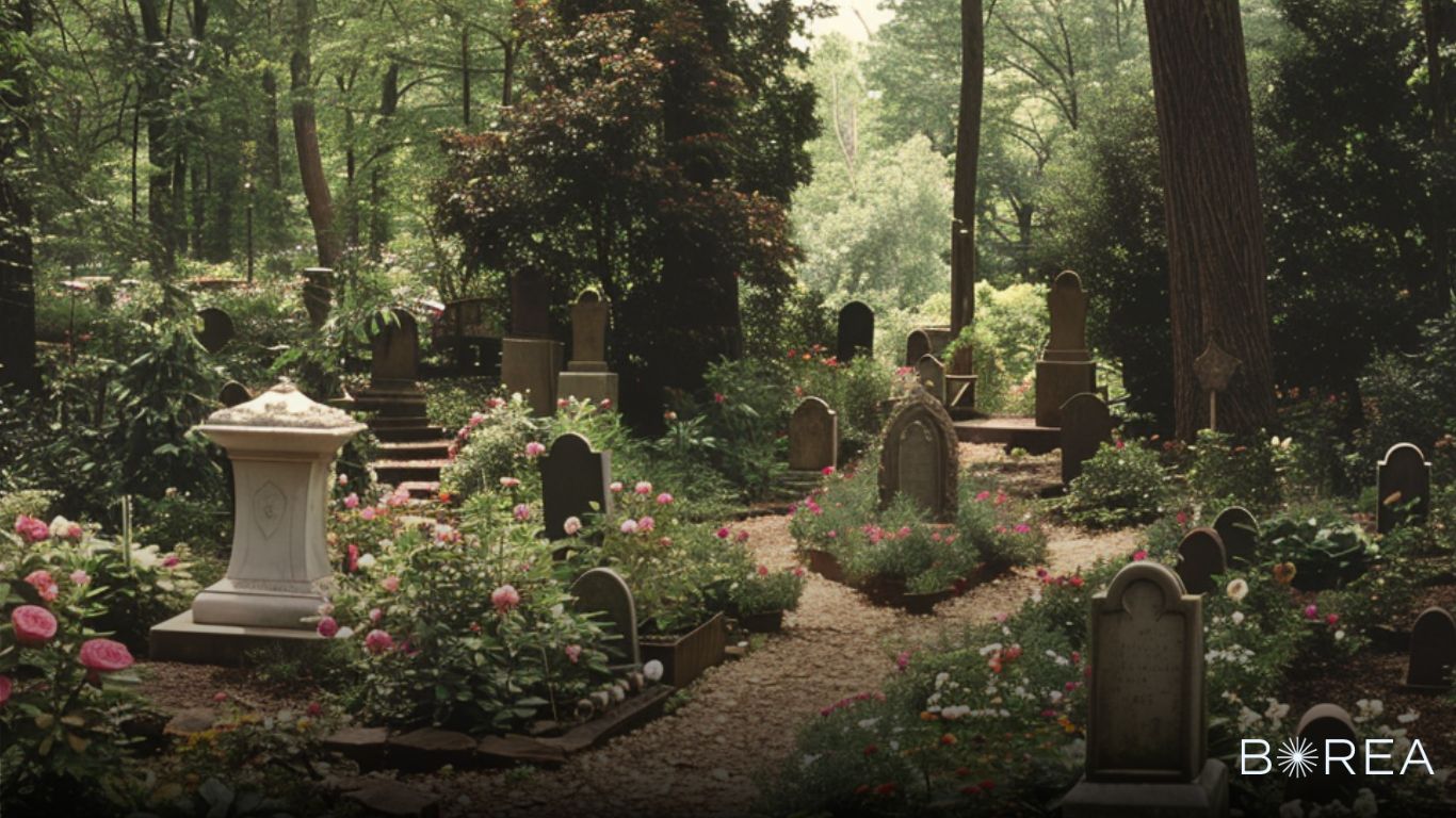 Lugar donde se guardan las cenizas en el cementerio